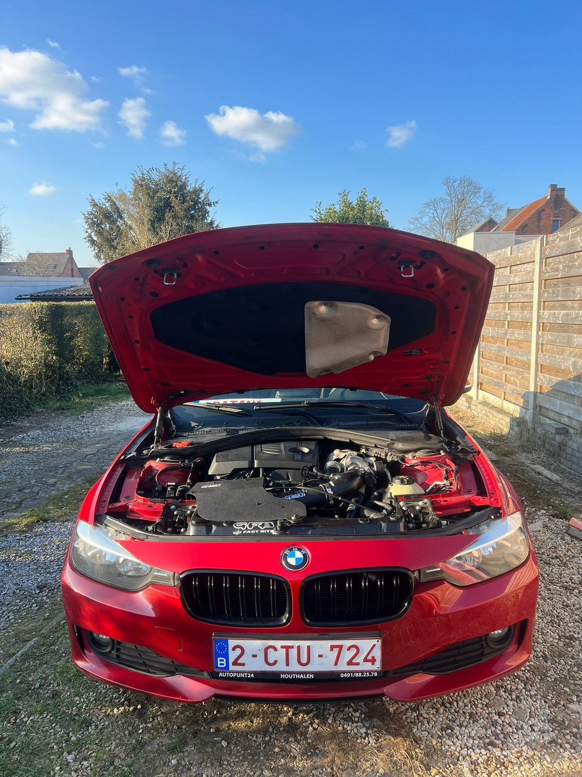 Bmw f30 316i lees beschrijving, Boîte manuelle, Noir, 5 portes, 5 places