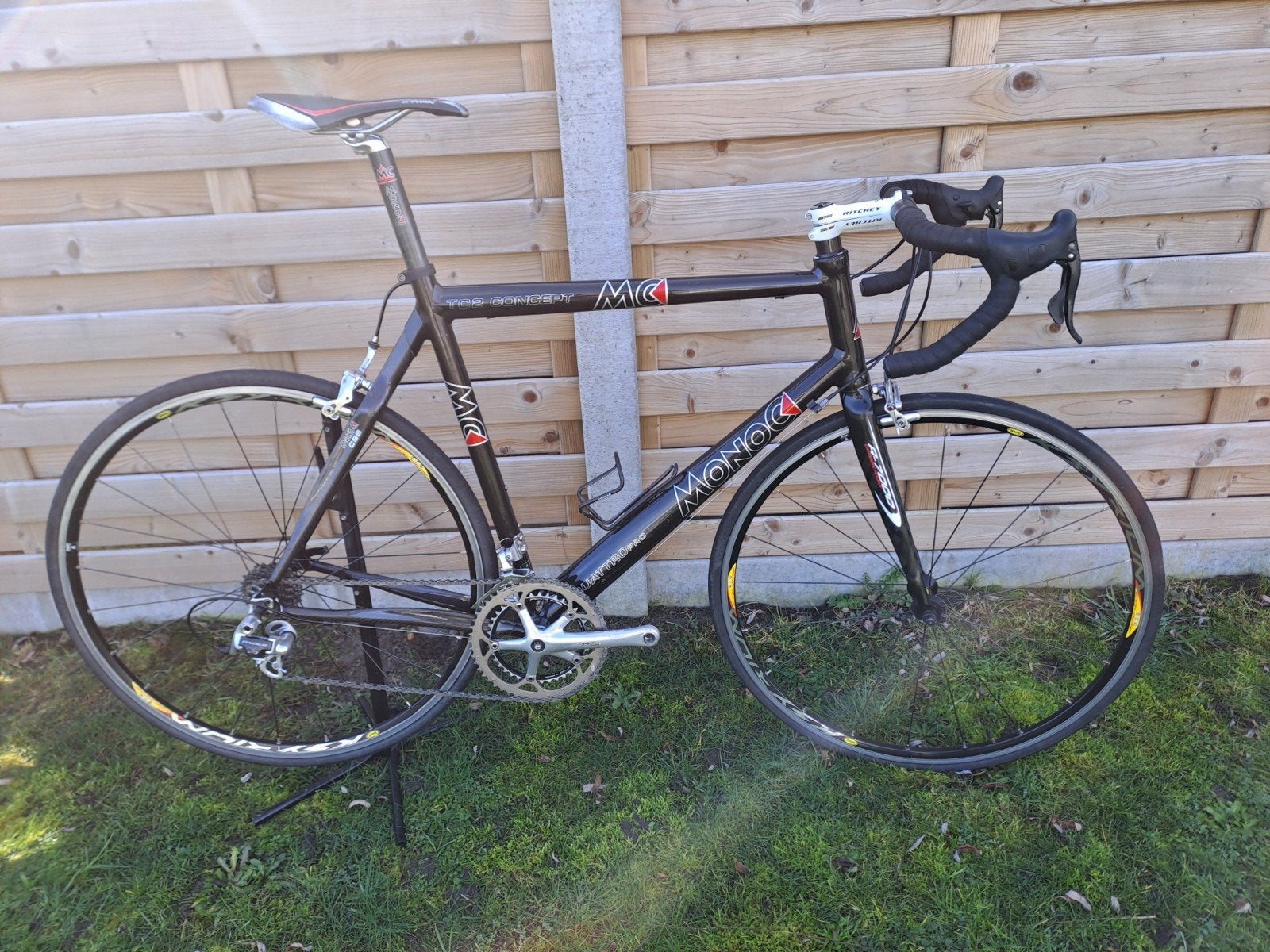Vélo de route Monoc Quattro Pro TC 2 Concept, partiellement, 57 à 61 cm, Enlèvement, Frein sur jante