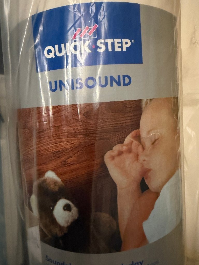 2 Rollen Quick-Step Unisound Ondervloer (Totaal 30m²), Bricolage & Construction, Enlèvement, 150 cm ou plus, Autres types, Autres matériaux