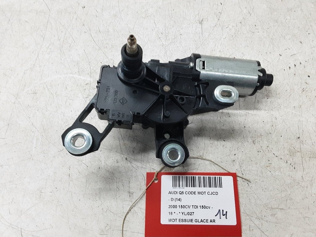 RUITENWISSERMOTOR ACHTER Audi Q5 (8RB) (8E9955711E), Gebruikt, Mevr. I. Hauben, Audi, Rue de l'Espoir 34 34
4030  GRIVEGNÉE, BE