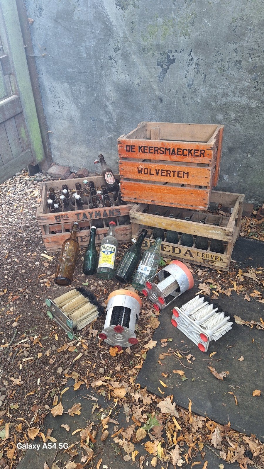 lotje brouwerij spullen, Ophalen