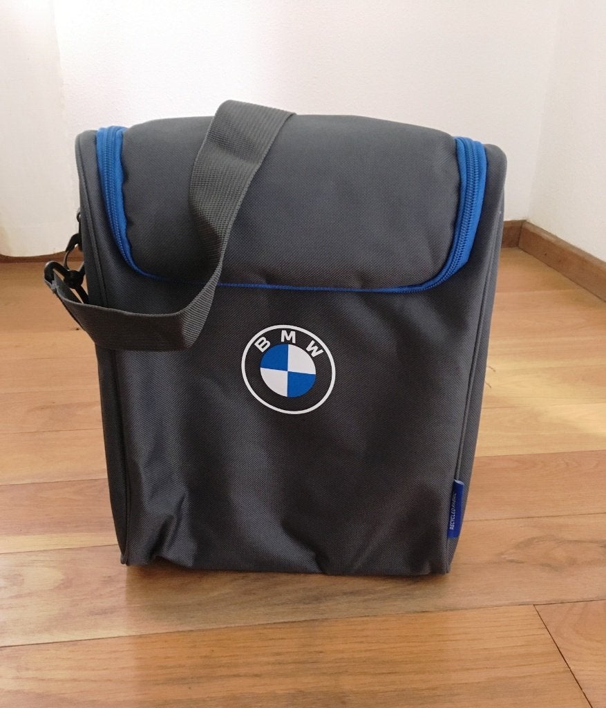 Mooie handige tas van BMW - schoudertas, Ophalen of Verzenden, Nieuw, Grijs