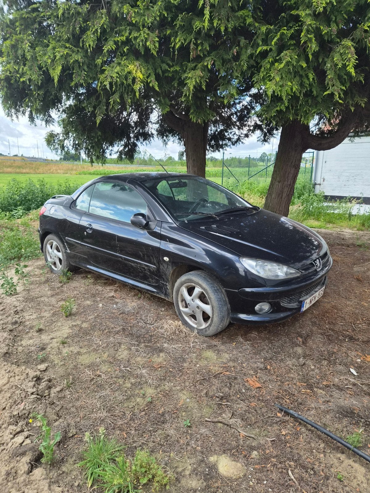 Peugeot 206cc opmaak/onderdelen, Auto's, Voorwielaandrijving, Stof, Zwart, 4 cilinders