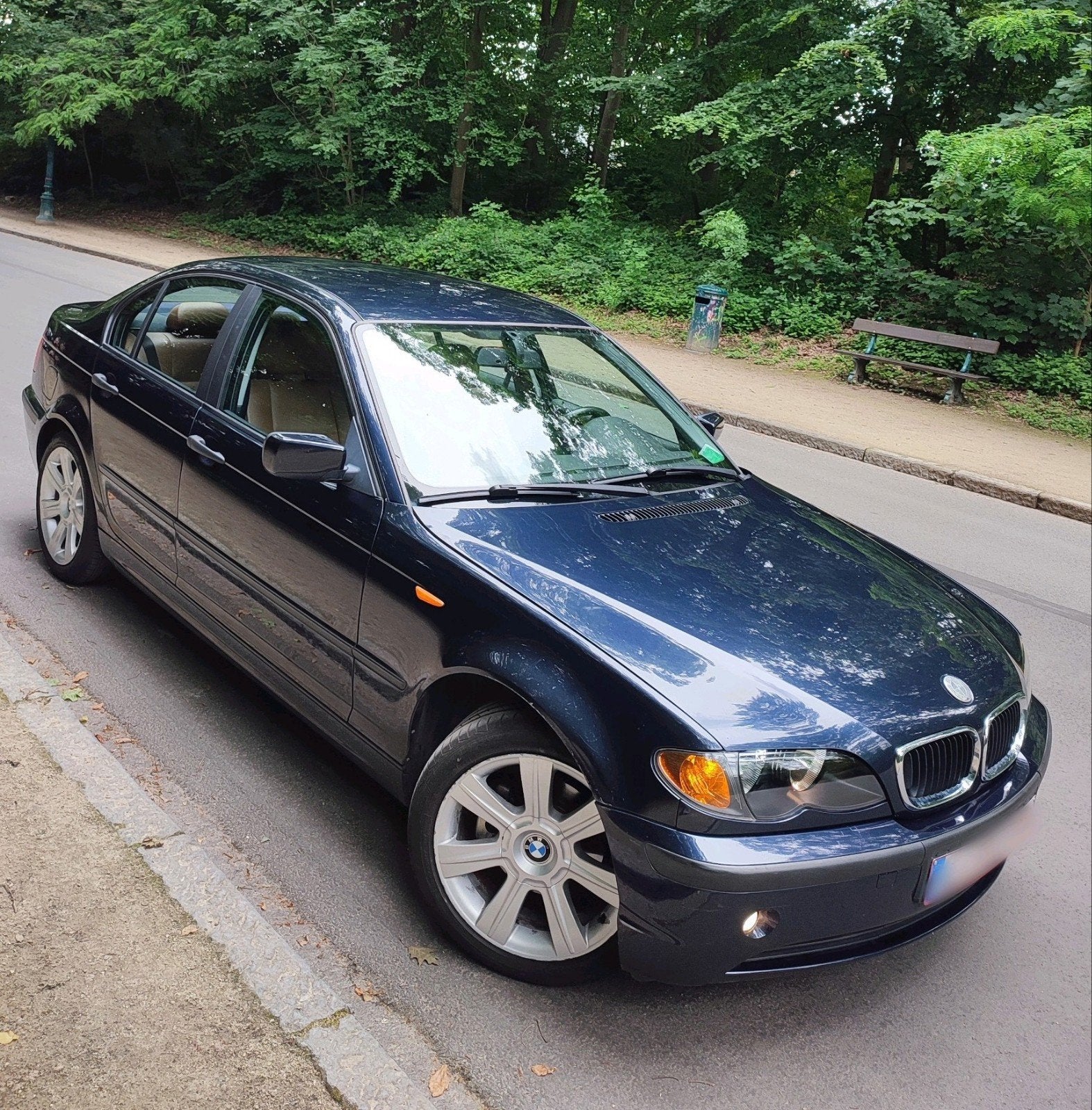 Bmw 318i E46, 2.0i essence, manuelle. Remise à neuf !, Autos, Cuir, Achat, Beige, Boîte manuelle