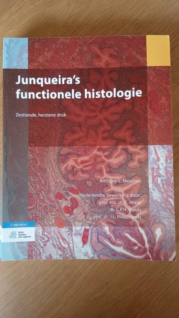 Junqueira's functionele histologie, 16de editie, Livres, Livres d'étude & Cours, Bêta, Enlèvement ou Envoi, Anthony L. Mescher