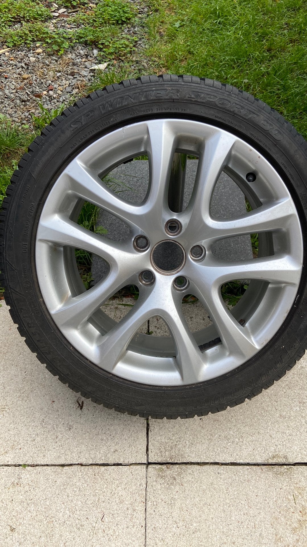 VW VOLKSWAGEN SCIROCCO 2011 17 INCH ALLOY WHEEL, Enlèvement, 17 pouces, Jante(s)