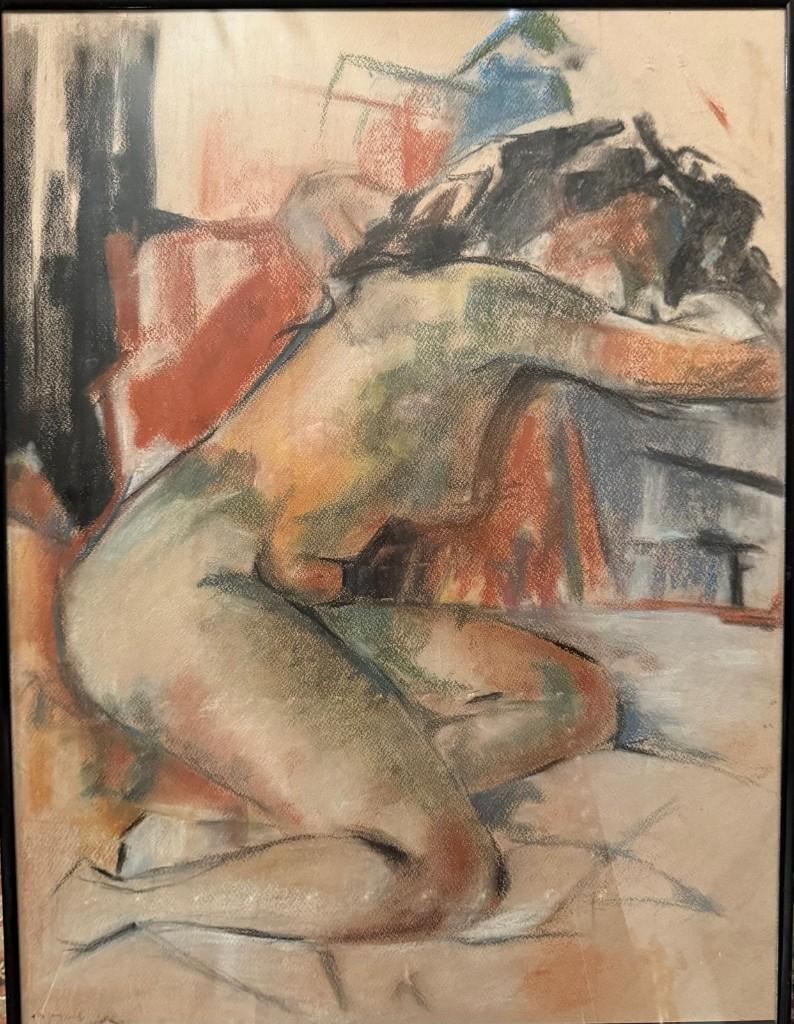 Origineel werk Nic Jonk (Amsterdamse school), Antiek en Kunst, Kunst | Schilderijen | Klassiek, Ophalen