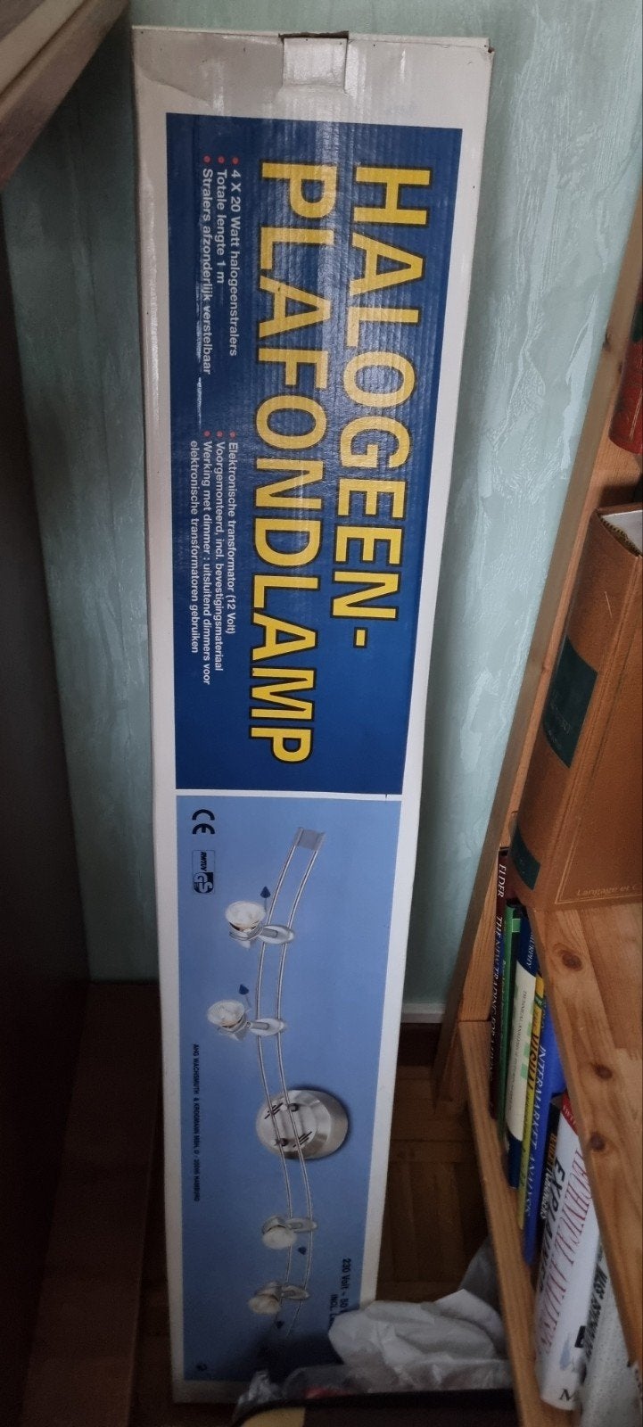 4  20 watt halogeen plafondlamp NIEUW!!, Ophalen