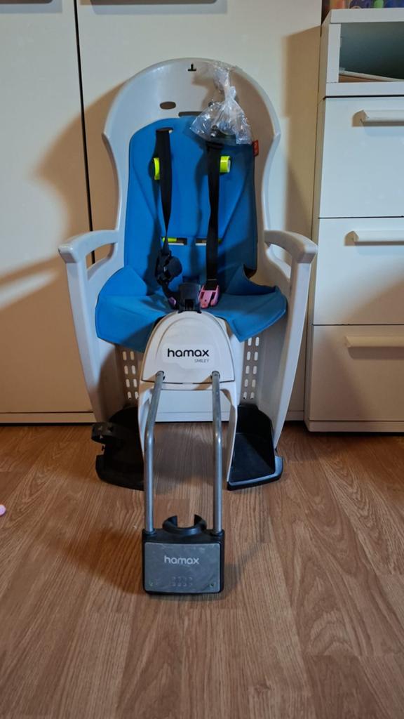 Fietszitje merk hamax, Fietsen en Brommers, Achterzitje, Ophalen, 15 t/m 25 kg, Gebruikt