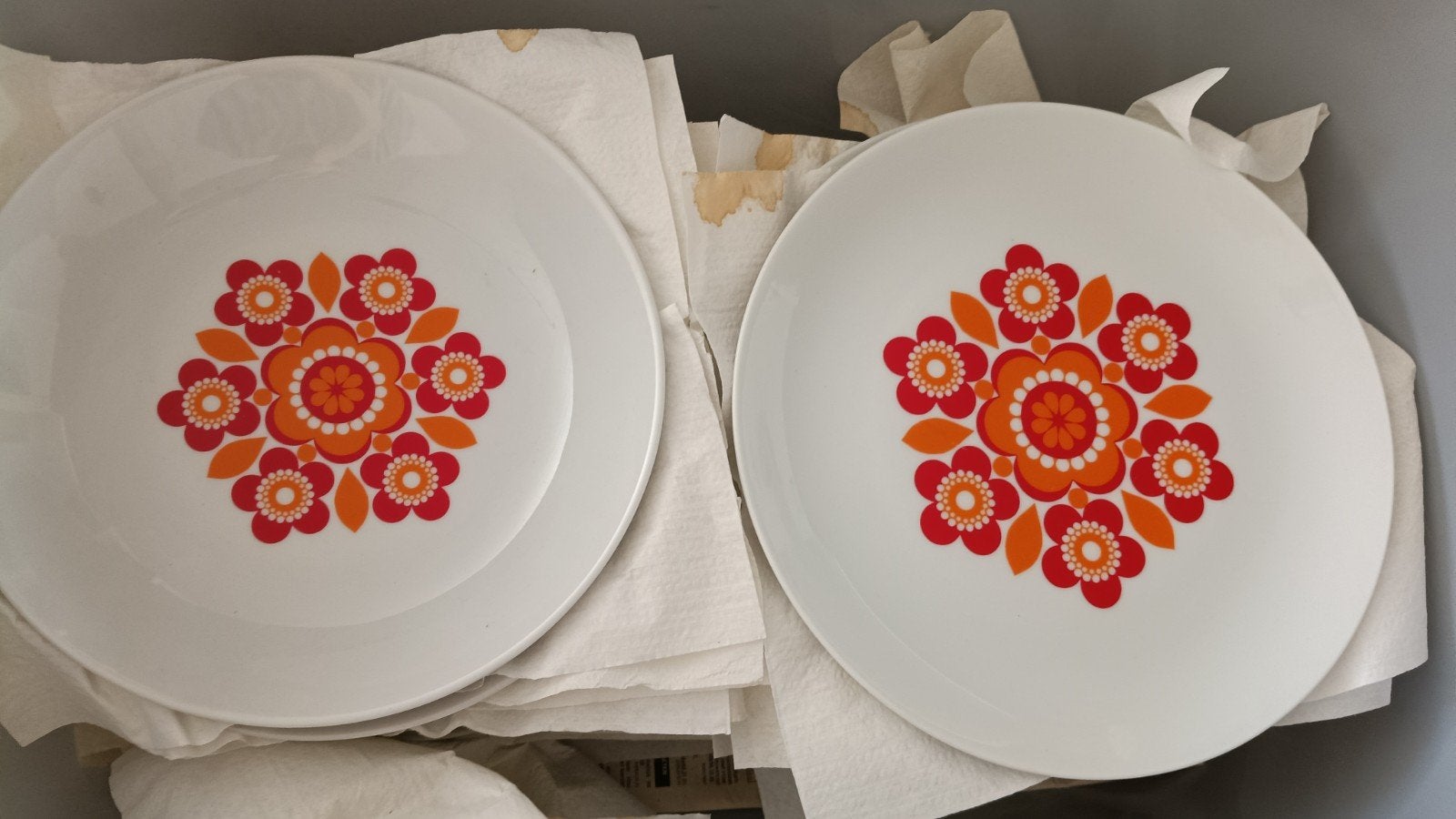 12 persoons vintage dinerservies Wunsiedel Bavaria '70, Ophalen, Overige typen