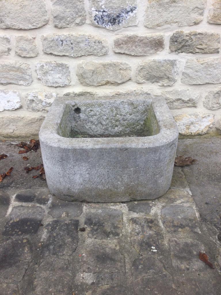 Pompbakje in blauwe steen, Enlèvement ou Envoi, Comme neuf, Pierre