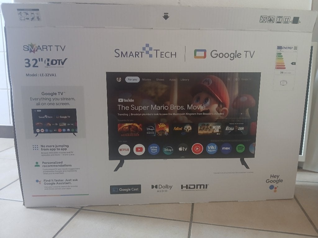 Smart tech Google TV, Neuf, HD Ready (720p), Enlèvement, Smart TV