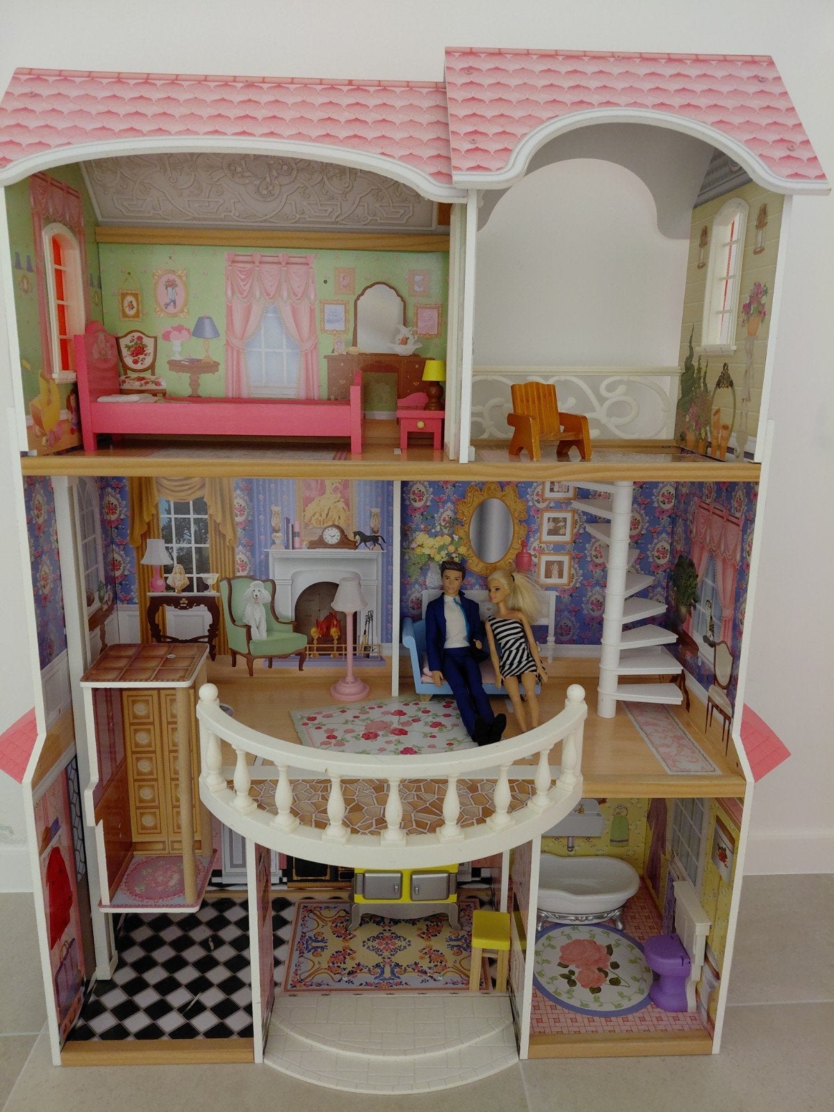 Barbiehuis, Kinderen en Baby's, Speelgoed | Poppenhuizen, Ophalen
