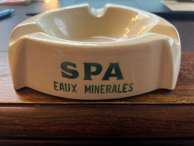 Vintage asbak SPA eaux minerales, Ophalen, Asbak