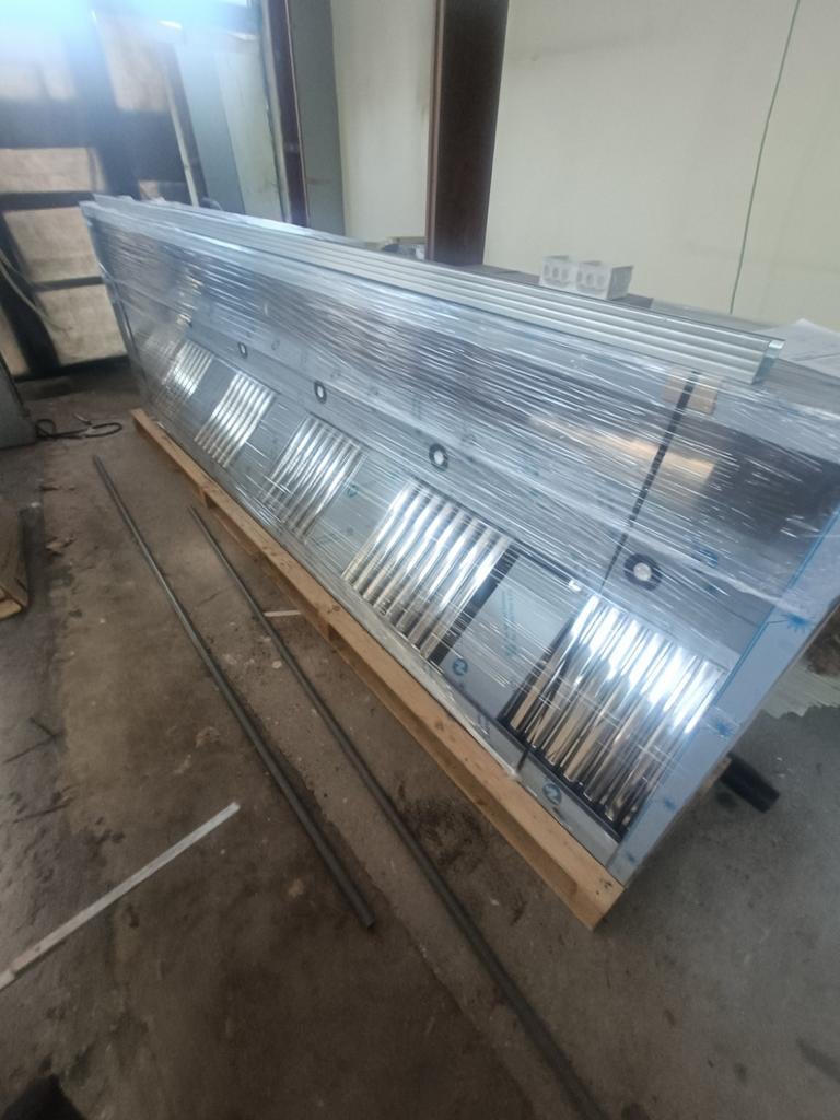 Hotte de cuisine industrielle, Enlèvement