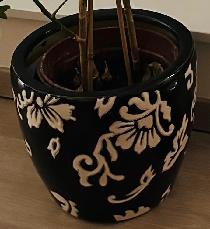 le pot de fleurs est un accessoire décoratif pour la maison, Enlèvement