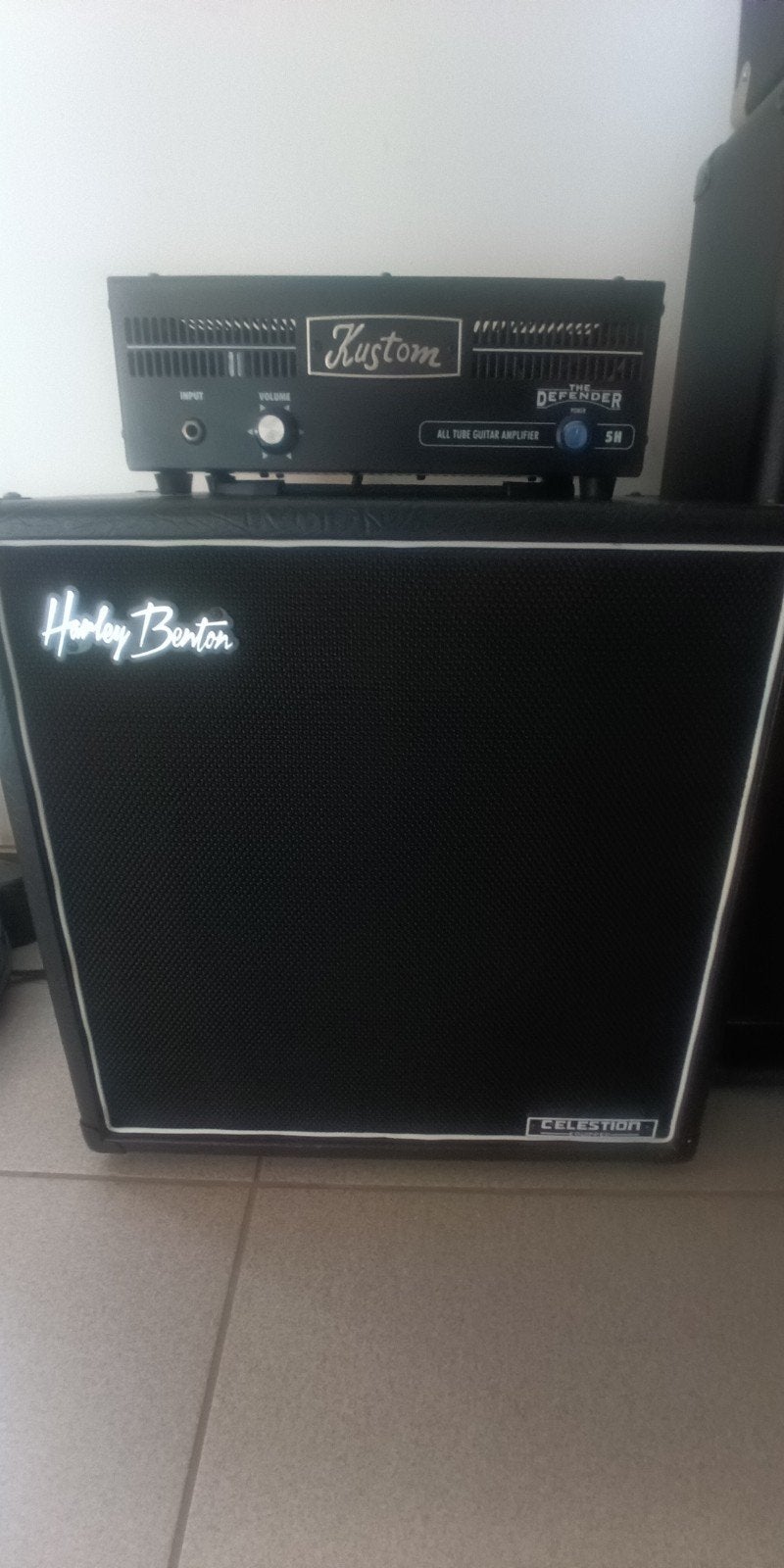 Kustom the defender 5 Watt lamp versterker,60 Watt cabinet, Musique & Instruments, Amplis | Basse & Guitare, Enlèvement, Guitare