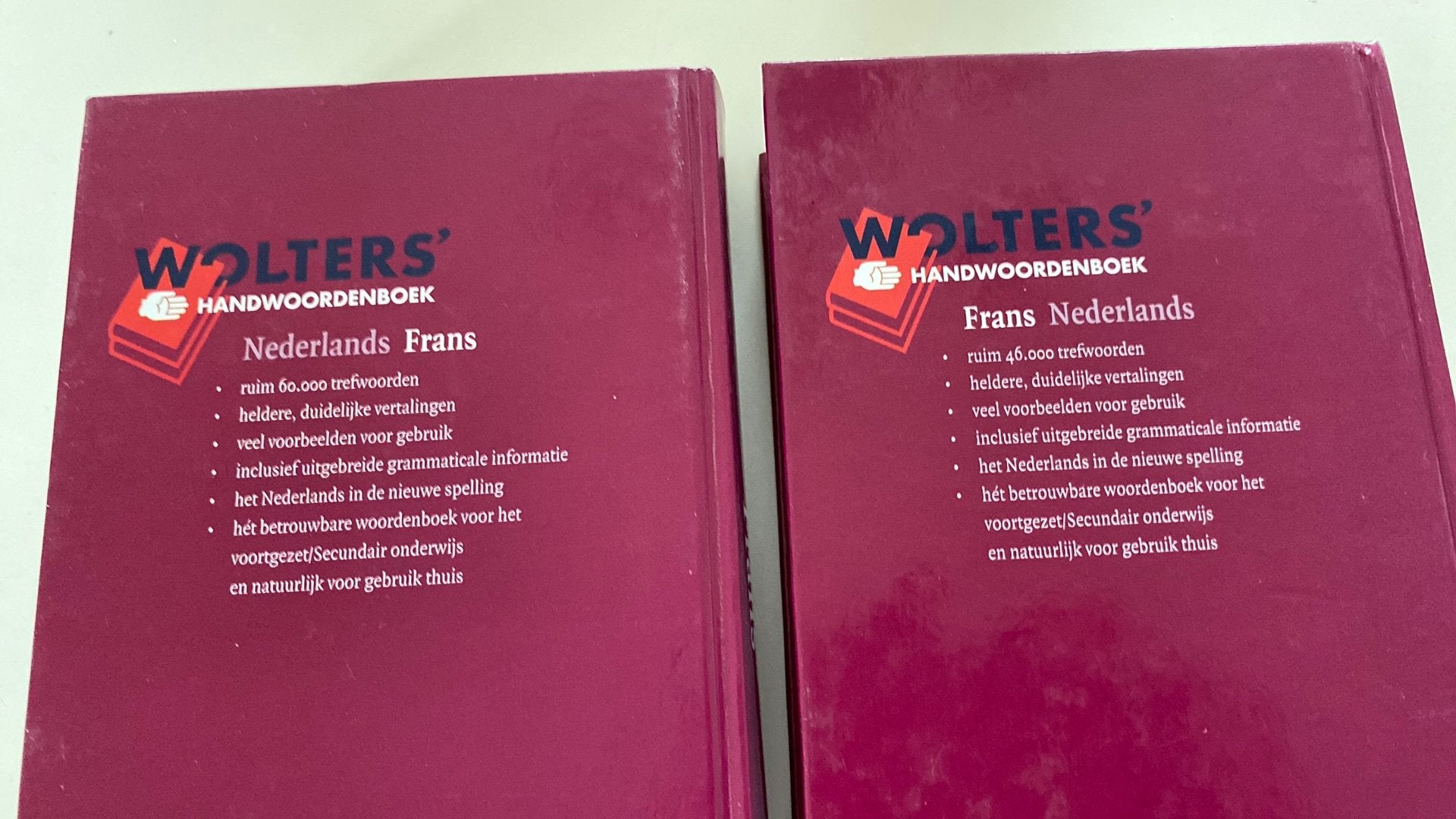 Dictionnaires Wolters, Enlèvement, Comme neuf, Koenen ou Wolters, Français