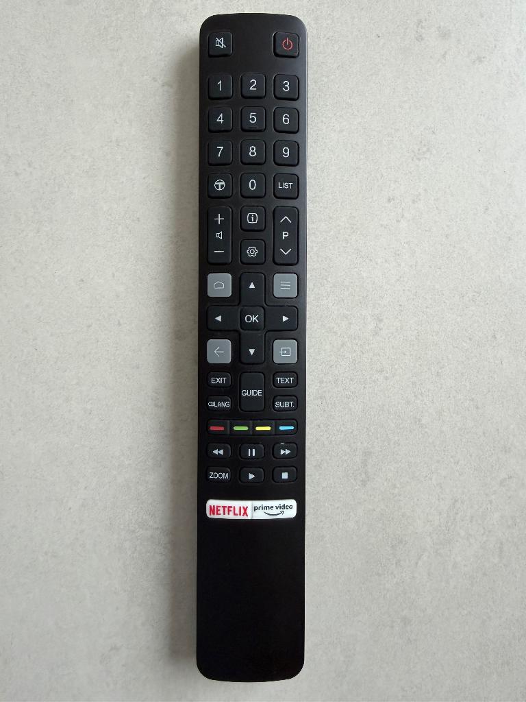 Afstandsbediening tv TLC smart tv Google TV, Ophalen of Verzenden, Zo goed als nieuw, Origineel, Tv
