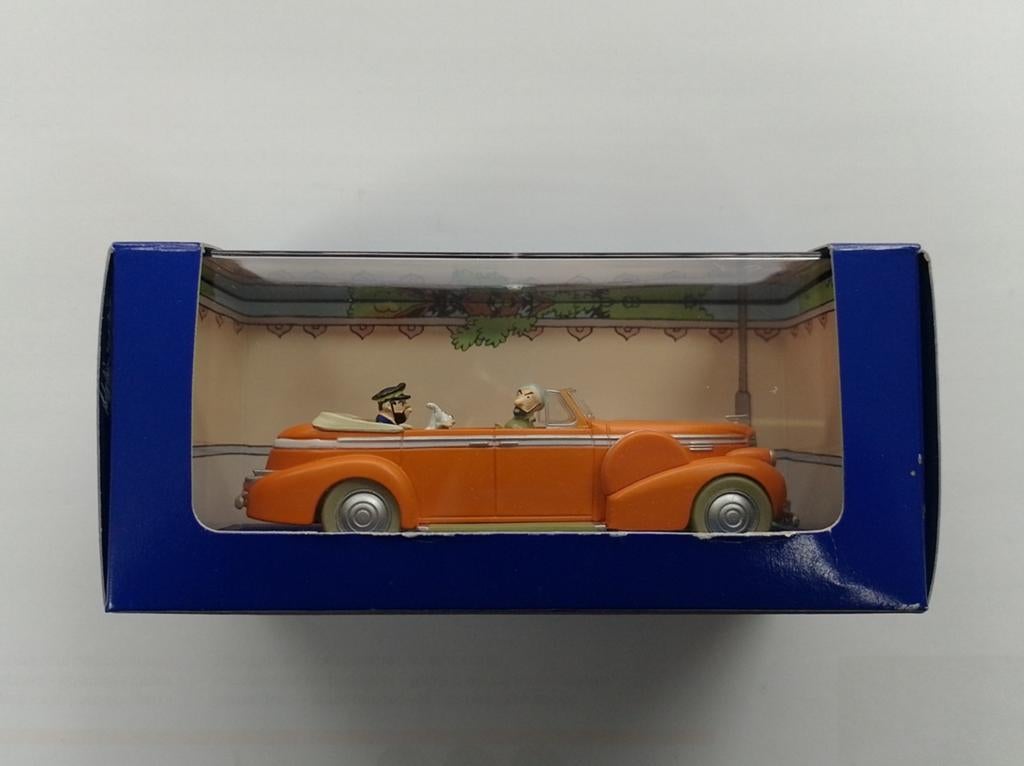 TinTin //Kuifje  miniatuur auto Cadillac 2118 015 Atlas reek, Ophalen of Verzenden, Auto