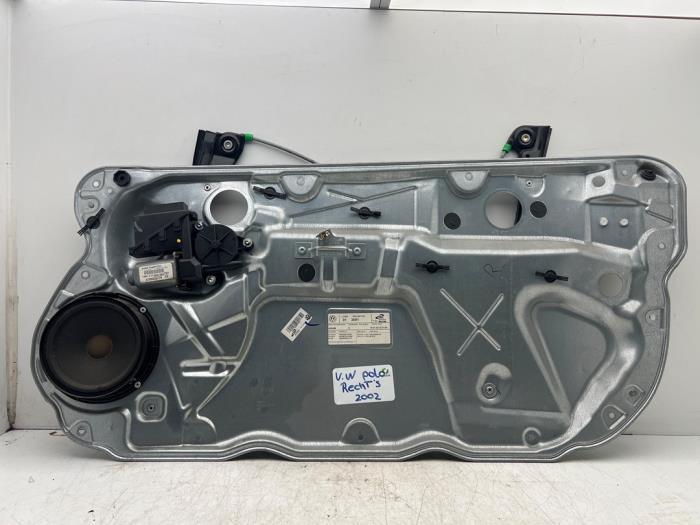 Ruitmechaniek 2Deurs rechts-voor van een Volkswagen Polo, Gebruikt, -, Volkswagen, -