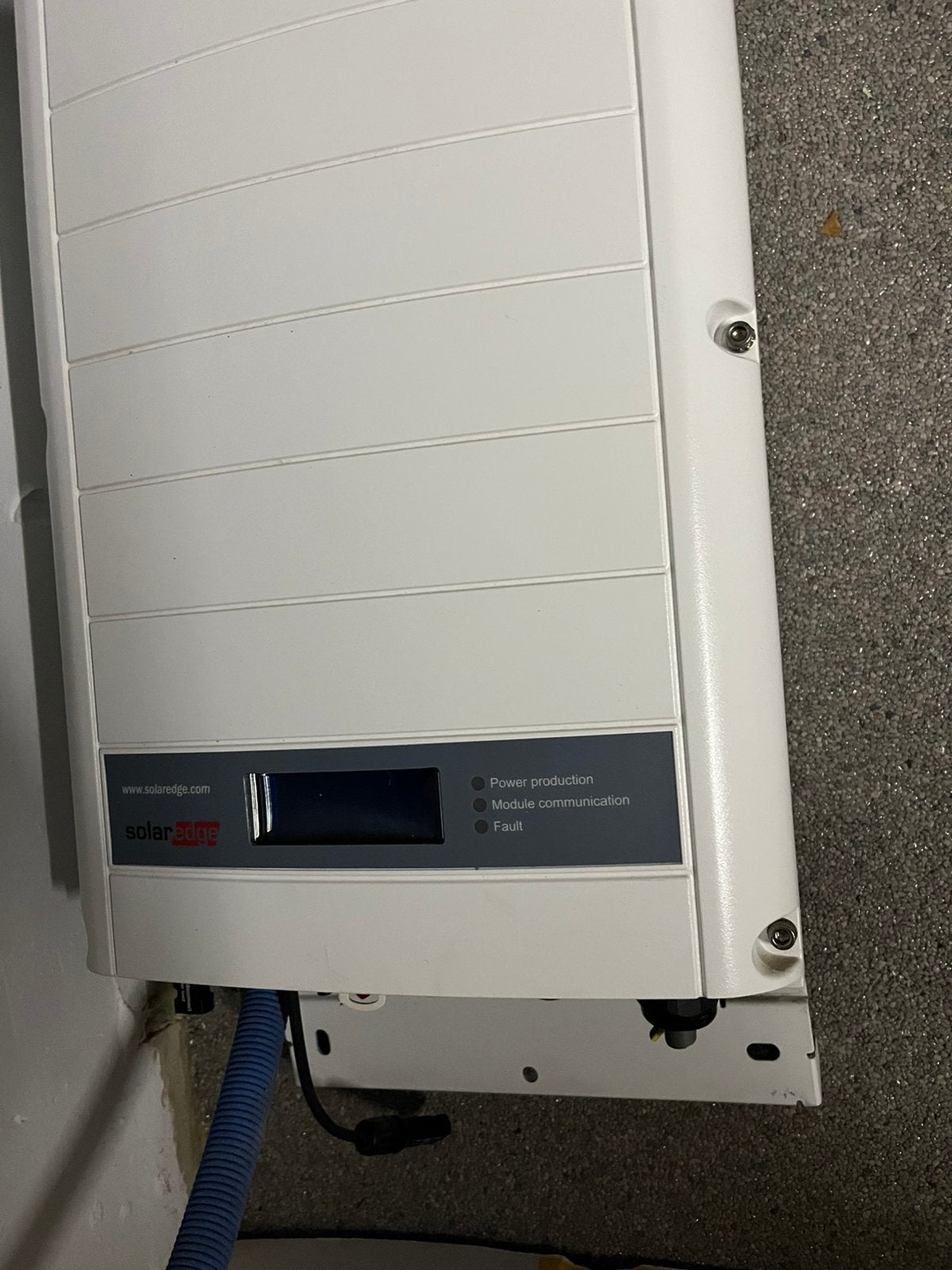 Omvormer solar edge +21optimizers, Ophalen, Gebruikt