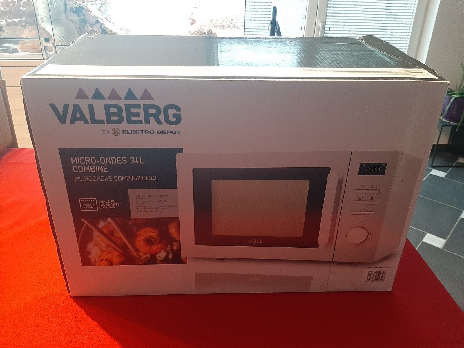 Micro-ondes neuf Valberg, Elektronische apparatuur, Microgolfovens, Ophalen, Microgolfoven, Tussenbouw, Nieuw