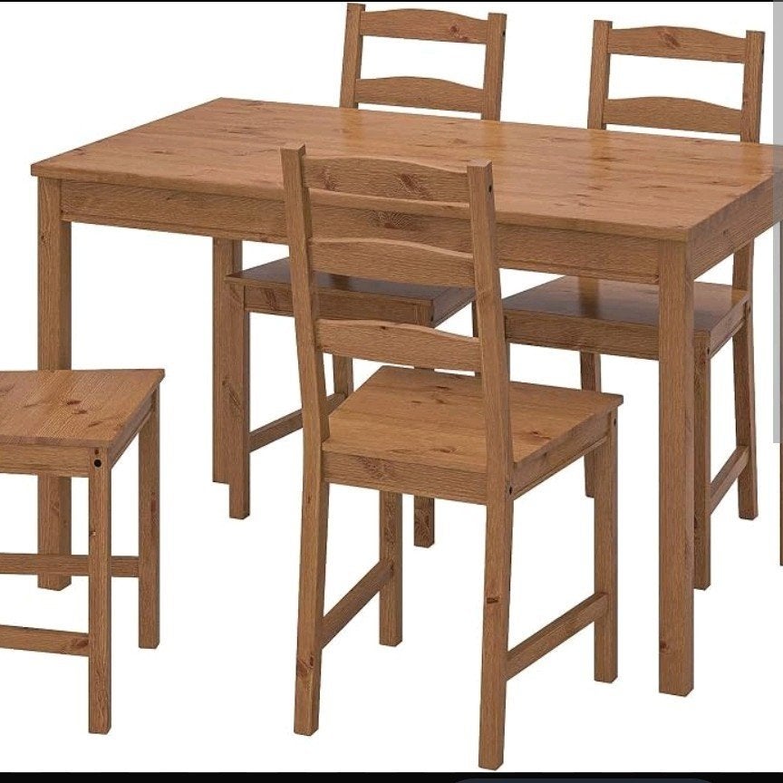 Table Ikea Jokkmok, Maison & Meubles, 100 à 150 cm, Quatre personnes, Enlèvement, Utilisé