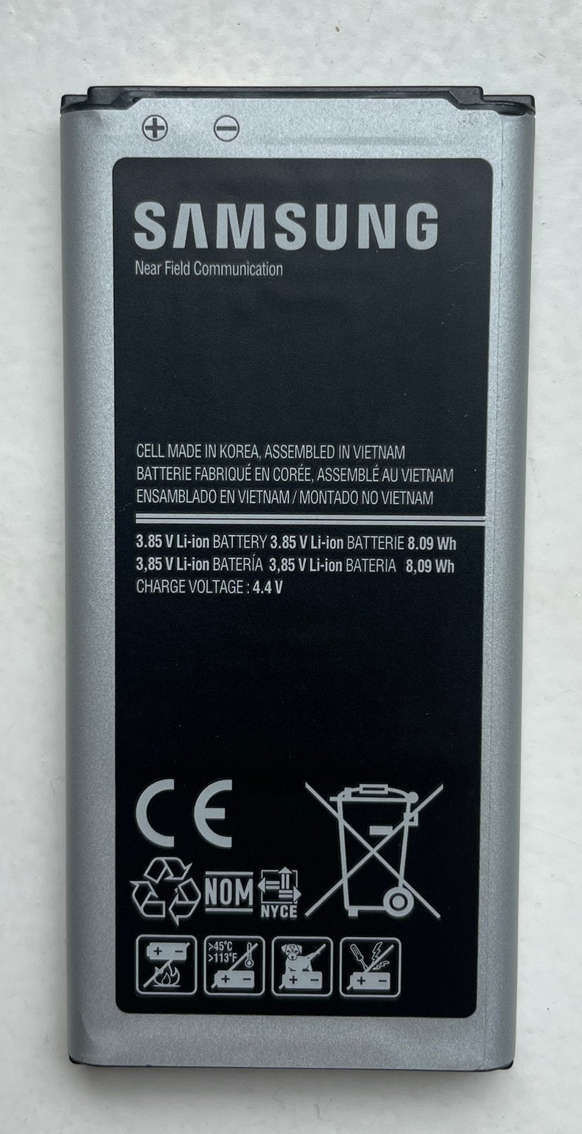 Batterij Samsung EB-BG800BBE 2100 mAh, Telecommunicatie, Ophalen, Zo goed als nieuw, Samsung