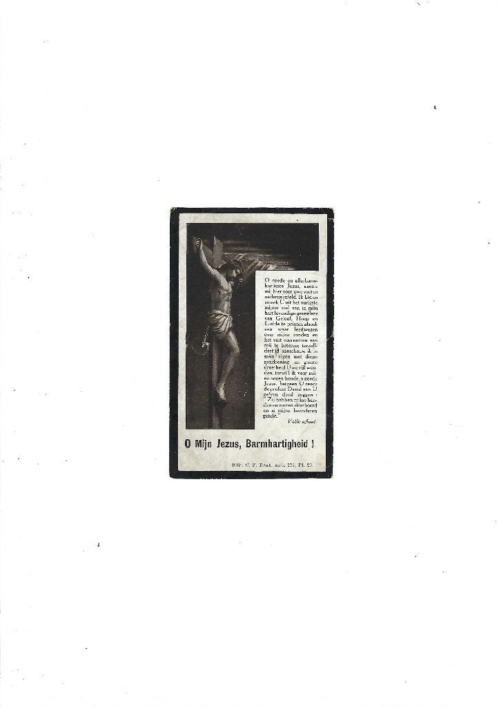 Souvenir de décès, Collections, Images pieuses & Faire-part, Envoi