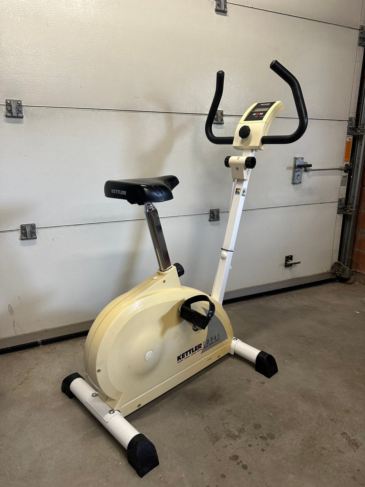 Kettler topas home trainer, Sport en Fitness, Ophalen, Kunststof, Gebruikt, Benen