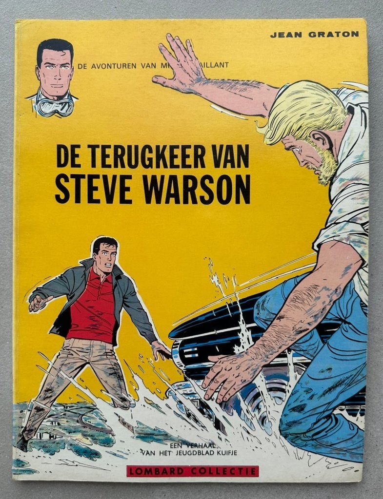 Michel Vaillant - De terugkeer van Steve Warson - 1965, Livres, Jean Graton, Enlèvement ou Envoi, Une BD, Comme neuf