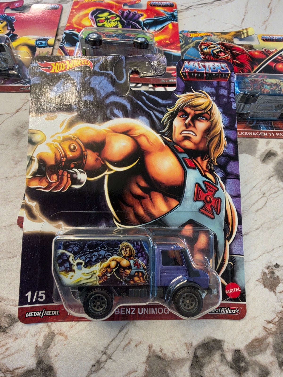 hot wheels premium masters of the universe mercedes benz, Ophalen of Verzenden