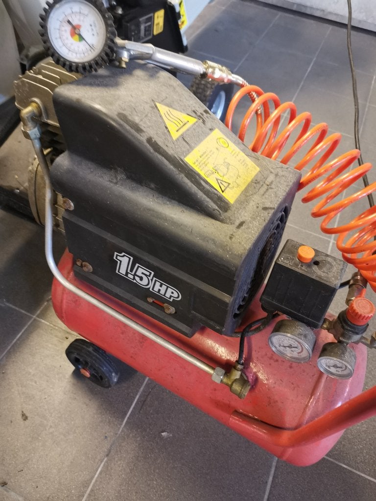 compressor Criko, Bricolage & Construction, Moins de 25 litres, Enlèvement, Mobile, Utilisé