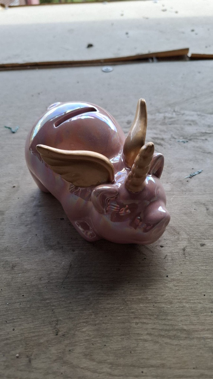 Flying Tiger spaarpot – Roze eenhoorn-spaarvarken, Verzamelen, Spaarpotten, Ophalen