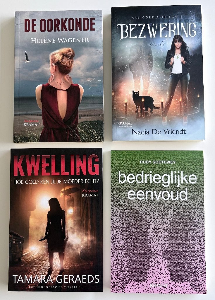 4 x Topboeken voor volwassenen voor 10 Euro, Livres, Thrillers, Enlèvement ou Envoi, Neuf, Belgique