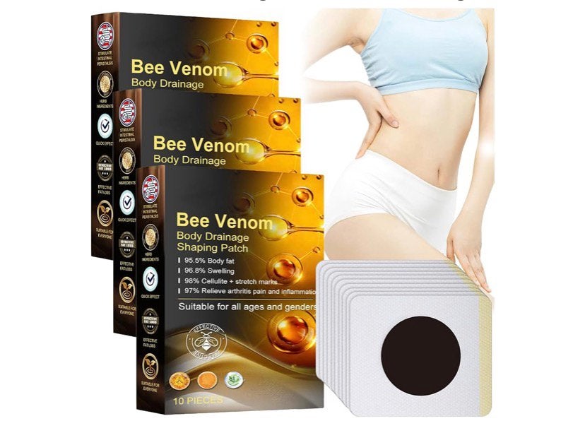 Bee Venom Lymfatische Drainage Afslankpleisters (10 stuks), Ophalen of Verzenden, Nieuw, Lichaamsverzorging