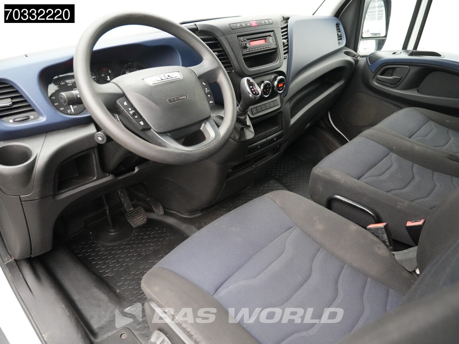Iveco Daily 35S14 Automaat L2H2 Dubbel Cabine Trekhaak Airco, Autos, 100 kW, Achat, Euro 6, Entreprise