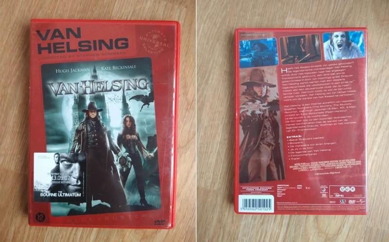 Dvd van helsingen, Verzenden