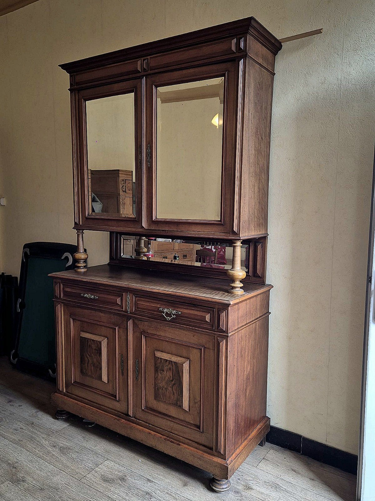 Dressoir in Henry II-stijl met spiegels, Huis en Inrichting
