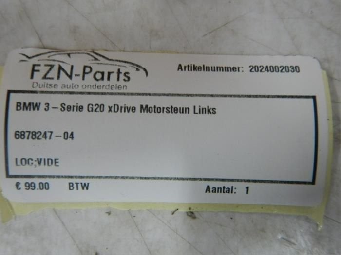 BMW 3-Serie G20 X-Drive Motorsteun Links, Enlèvement ou Envoi, Utilisé