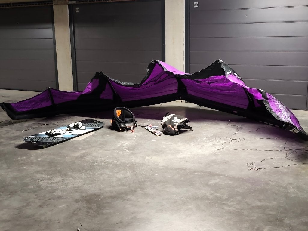 Kiteset, Ophalen, Gebruikt, 10 m², Kite