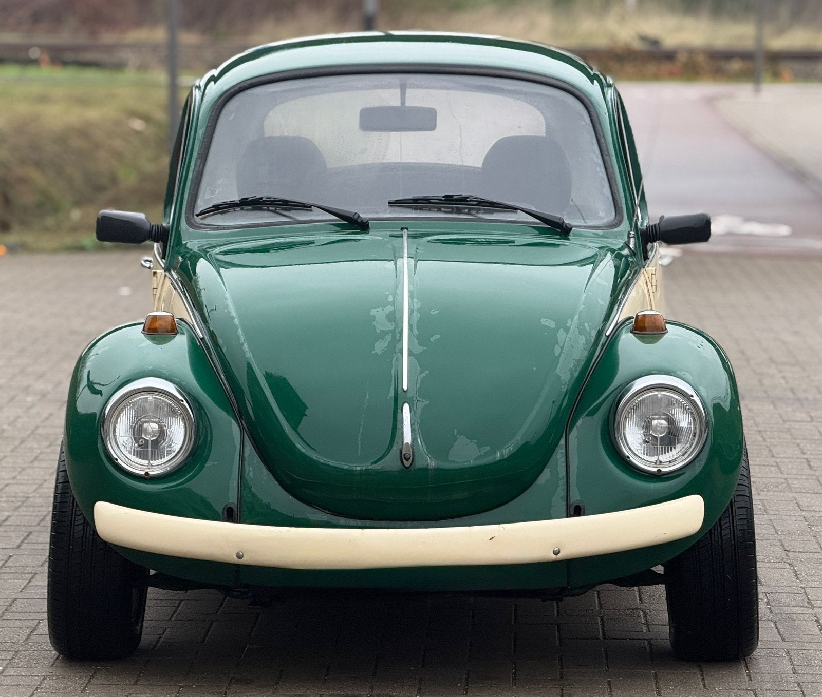 Vw Kever 1.3 Benzine 75.000km bouwjaar 1975, Voorwielaandrijving, Stof, Zwart, Volkswagen