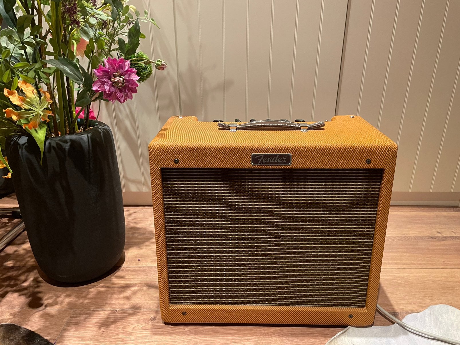 Fender Blues Junior Lacquered Tweed, Enlèvement, Comme neuf, Guitare