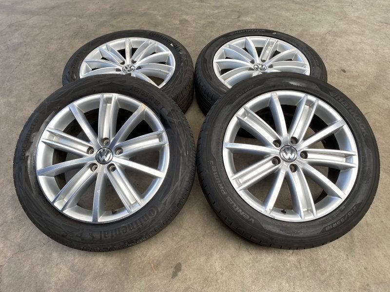 18 inch originele New York velgen + zomerbanden  Volkswagen, Auto-onderdelen, 18 inch, -, -, Banden en Velgen