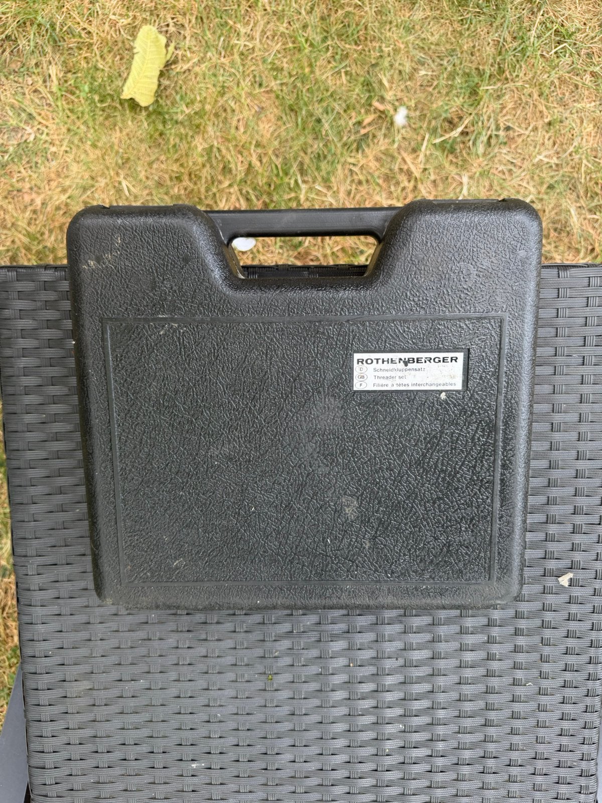 ️ Filière à filetage Rothenberger – coffret complet, Bricolage & Construction, Enlèvement, Utilisé