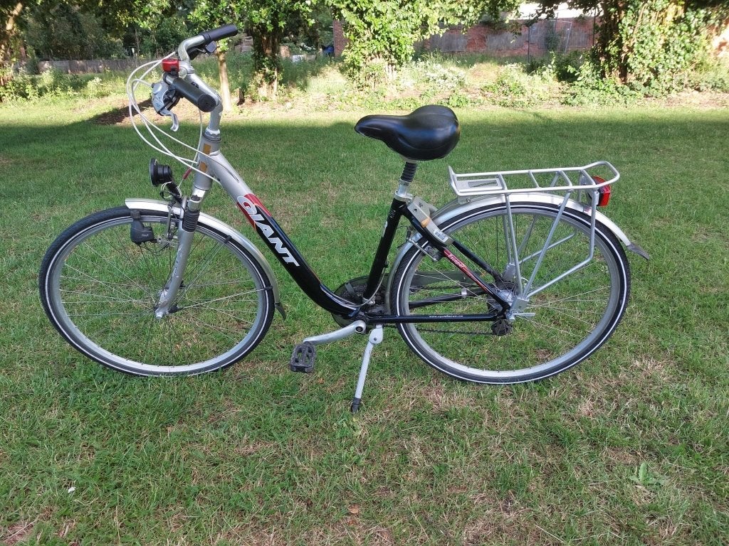 Damesfiets, Accès (extra) bas, Frein sur jante, 53 à 56 cm, Giant