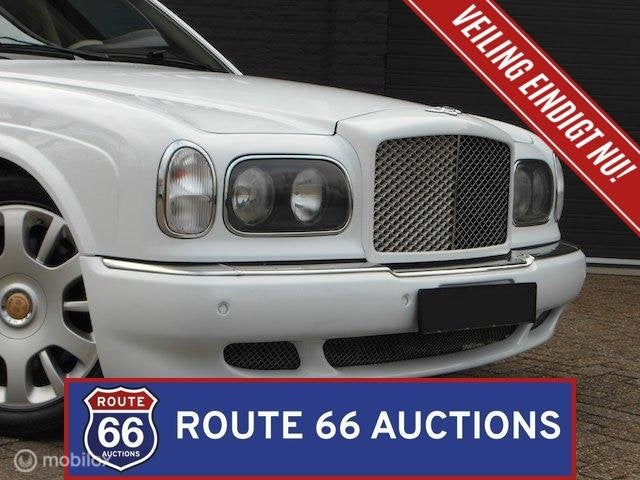 Bentley Arnage R Mulliner | 2004 | Route 66 Auctions, Auto's, Gebruikt, Zwart, Bedrijf, Handgeschakeld