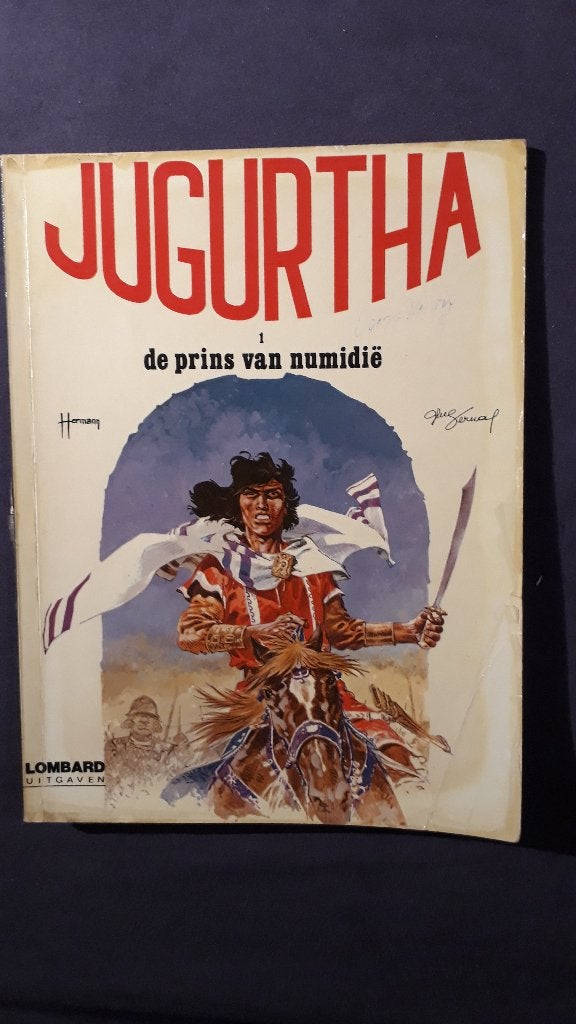 Jugurtha 1: de prins van Numidië, Une BD, Enlèvement, Utilisé