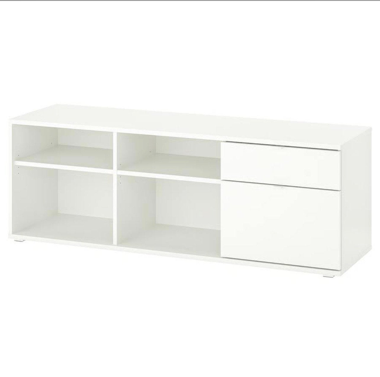 Ikea TV stand with storage, Ophalen, 100 tot 150 cm, Zo goed als nieuw, Minder dan 100 cm